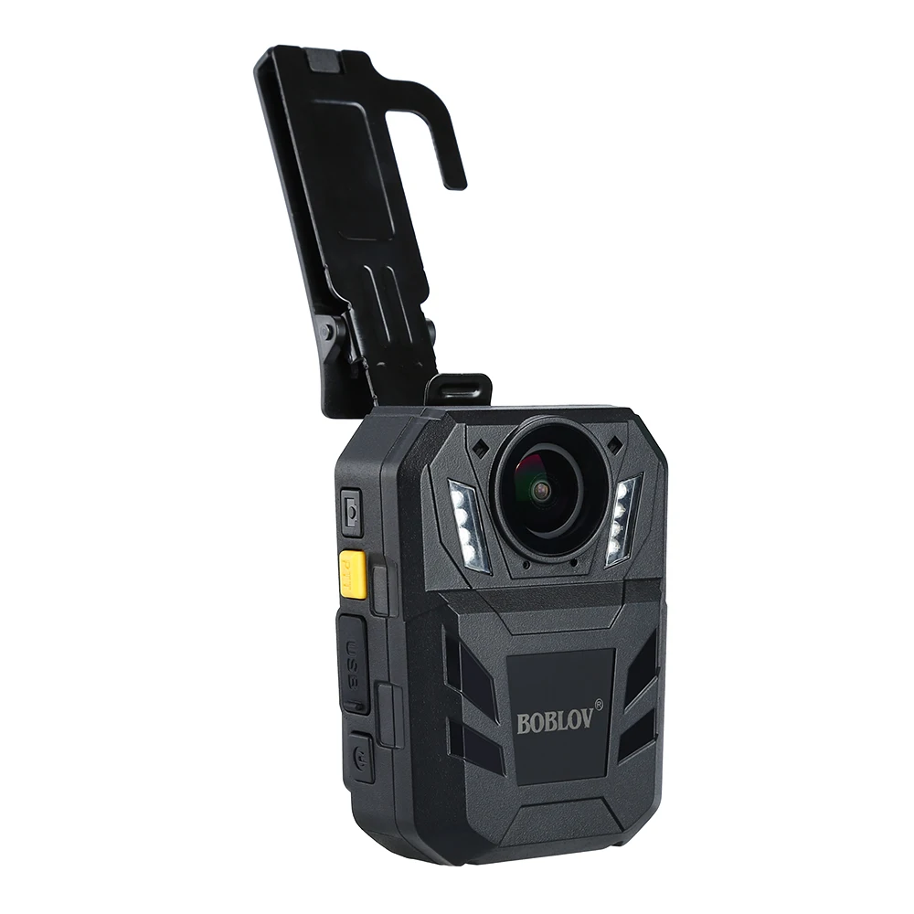  BOBLOV WA7-D Body Worn Camera 32MP HD 1296P Wearable Camera DVR Video Recorder Security Cam With Re