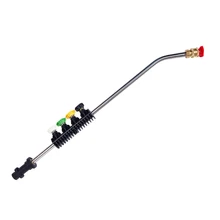 Автомойка высокого давления, металлическая струйная насадка с 5 насадками быстрого подключения для Karcher K Series K2 K3 K4 K5 K6 K7