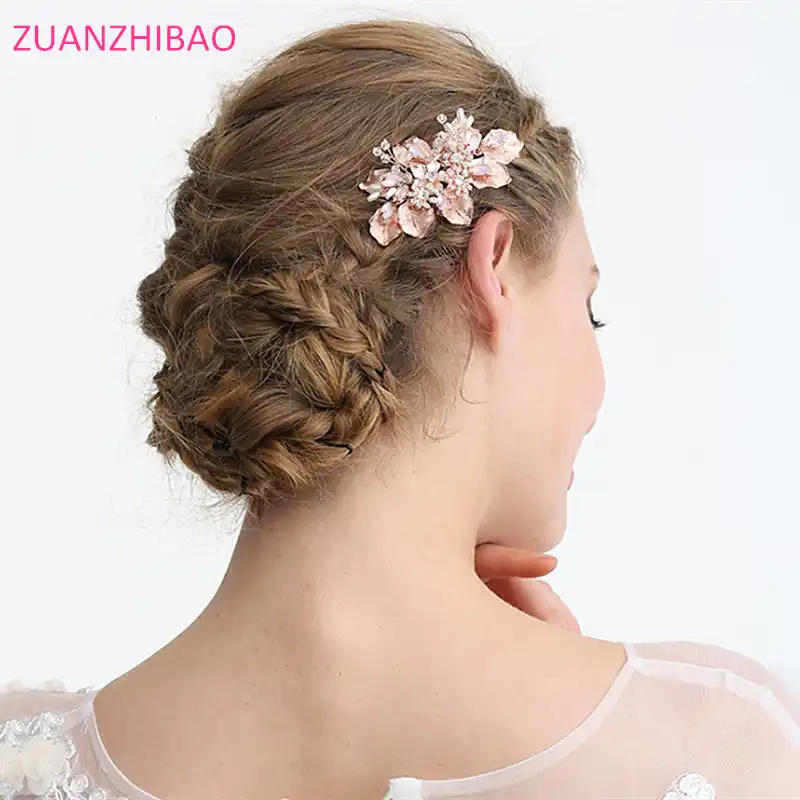 2019 Australia Crystal Delicate Handmade Bridal Hair Comb Hair