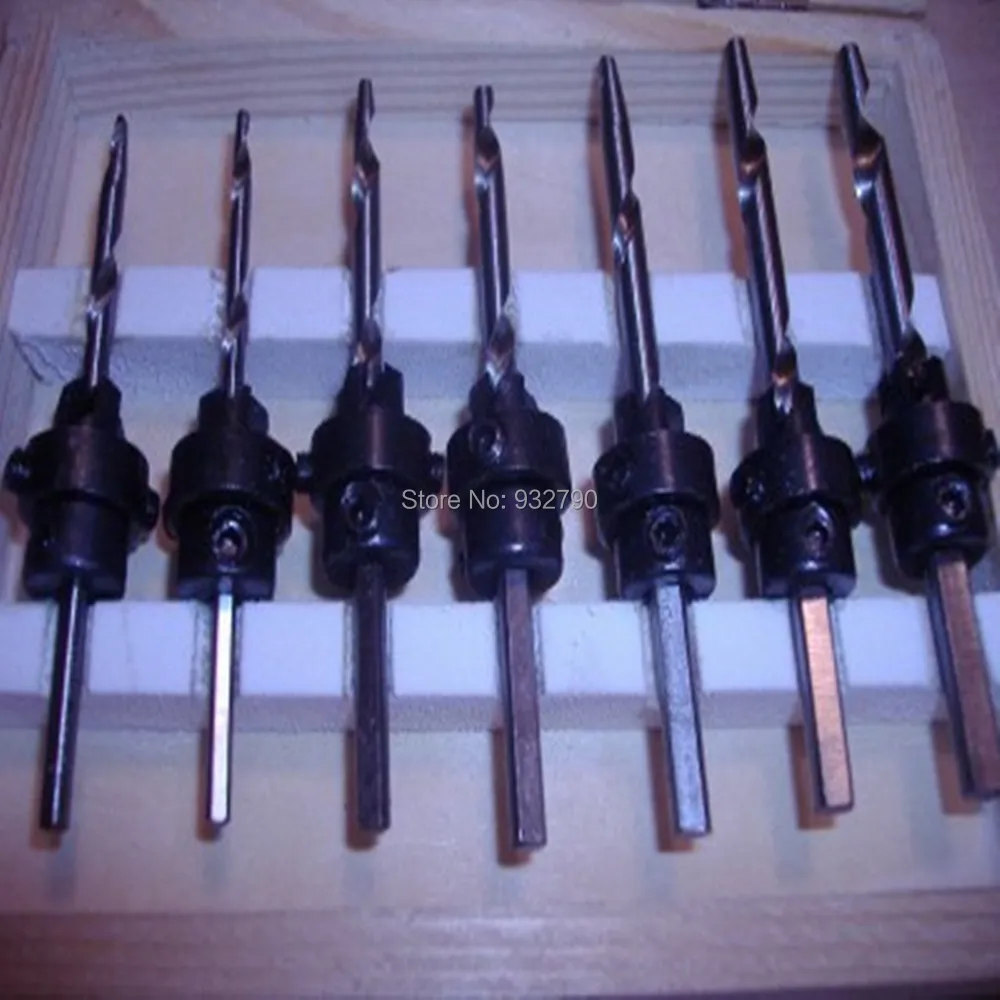 Новый 1/8 &quot9/64&quot 5/32 &quot11/64&quot 3/16 &quotконическая фреза&quot 7/32 &quot13/64&quot стопорные