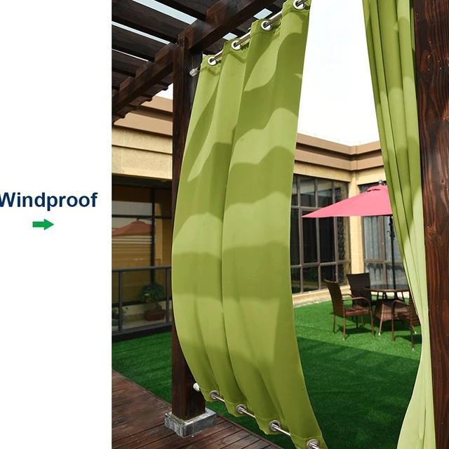 Terrasse Vorhang Outdoor Drapieren Panels Nicetown