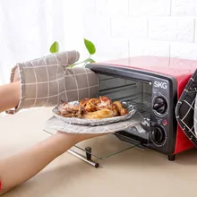 1 шт. кухонные тканевые перчатки для духовки Нескользящие перчатки утепленная печь с высоким температурным режимом перчатки для пекарни