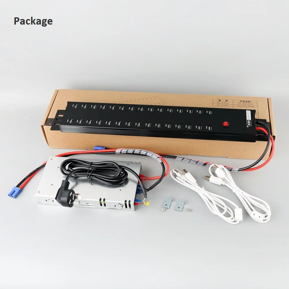 Sipolar industrial grade 30 портов usb powered data and charger hub 2.1A Быстрая зарядка станций для шт