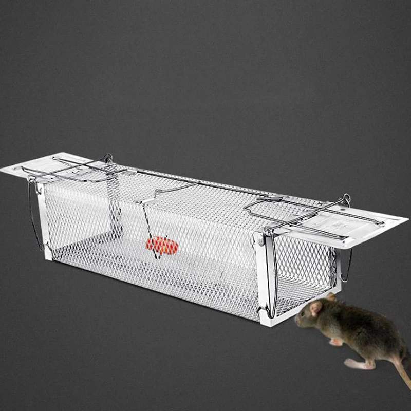 1 x New Mousetrap Cage Bait Snap Rodent Catcher Mice mousetrap Cage