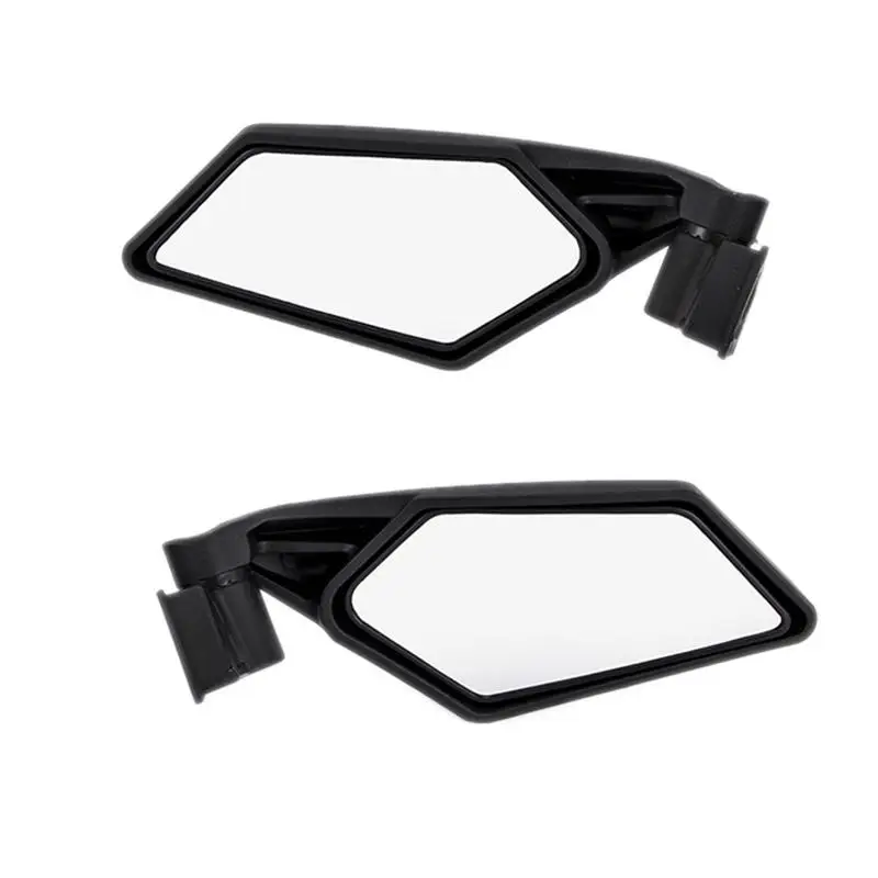 

1 Pair Motorcycle UTV Rearview Mirror For Bombardier Can Am Maverick X3 2017 2018 Rear View Convex Side Mirror Chromium Styling