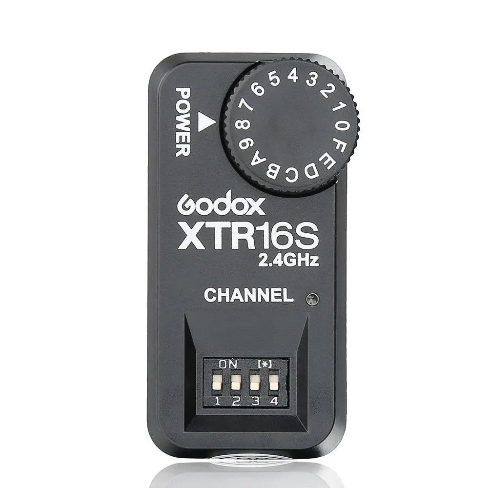 Godox XT-16S 2,4G Беспроводной дистанционного Управление вспышка триггера+ XTR-16S 16 канальный приемник для V850 V850II V860 Godox вспышка