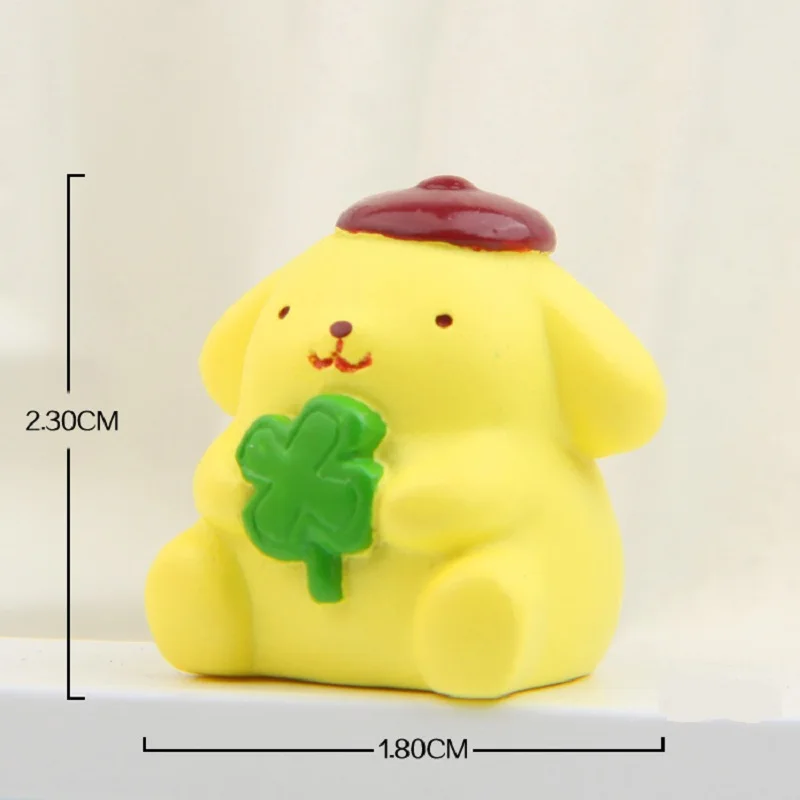 Zakka продукты японский Pom Purin& My Melody ПВХ Фигурки игрушки DIY творческий микро сад пейзаж украшения реквизит - Цвет: B