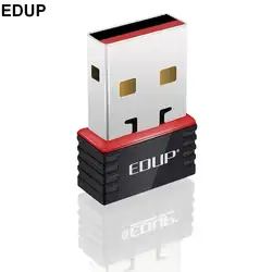 EDUP EP-N8508 Mini USB адаптер беспроводной локальной сети 802.11N 150 м Wi-Fi Nano карты Dongle компьютерных Wi-Fi Realtek 8188cus чипсет Розничная коробка