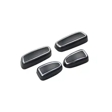 Стайлинг автомобиля! 4 шт. ABS внутренние сиденья автомобиля кнопка регулировки крышки рамы Накладка для Land Rover LR4 Discovery 4 2010