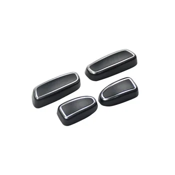 

Car Styling!4pcs ABS Inner Car Seat Seats Adjustment Button Cover Frame Trim For Land Rover LR4 Discovery 4 2010-2015
