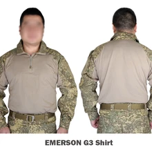 Emerson Tactical G3 боевое платье боевое снаряжение для страйкбола тренировочная рубашка военная армия США камуфляж Badland цвет BL