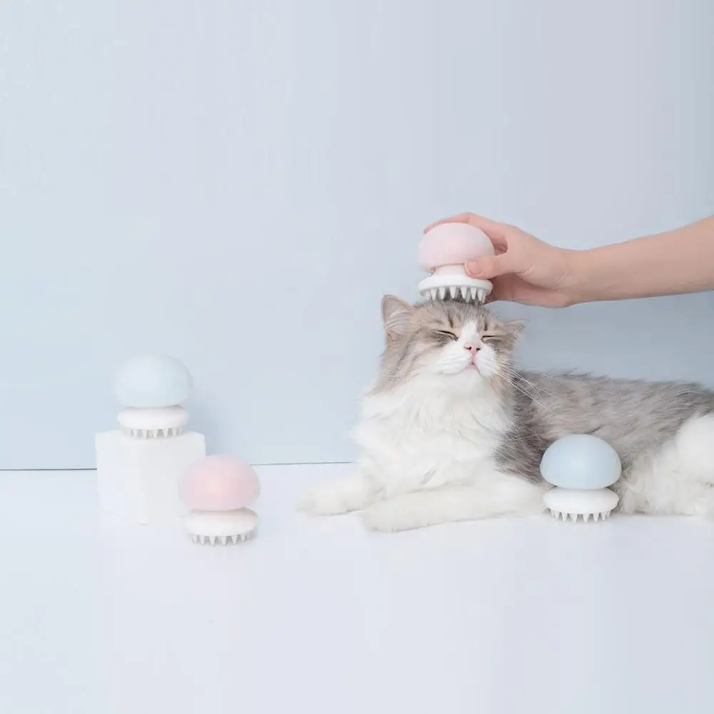 Xiaomi Mijia Jellyfish домашнее животное силиконовый массажный гребень wo размеры прочный