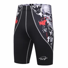 Мужские шорты с эластичным компрессионным быстросохнущим приталенным Практичные шорты летние термический базовый слой компрессионные шорты мужские