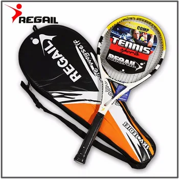 

High Quality 1 Piece Tennis Racket Carbon Fiber Women Man Masculino Raqueta de tenis for Match Game Training with free Bag