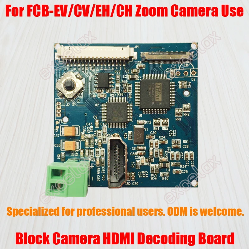 FCB-EV CV EH CH Series HD модуль камеры с зумом Block HDMI-совместимая плата декодирования RS485 Focus