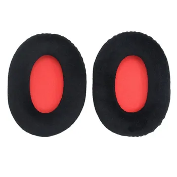

1 Pair of Velvet Replacement Earpads Ear Pads Cushion Pad for Kingston Hyperx Cloud II KHX-HSCP Hyperx Cloud I II Headphones