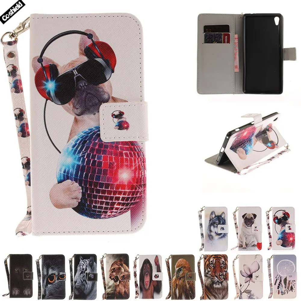 

Flip Case For Sony Xperia XA Ultra Case Mobile Phone Leather Cover For Sony F3216 F3215 F3213 F3212 soft Silicon Capa Wallet Bag