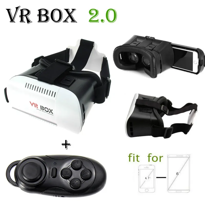 Hot Selling font b VR b font BOX 3D Virtual Reality Glasses Google Cardboard Movie Game