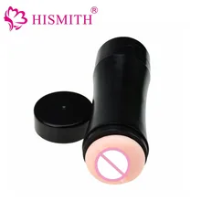 HISMITH Sex Machine Attachments Vagina Pussy Cup Masturbators for men length 20.5cm width 6.5cm sex toys for adults sex products
