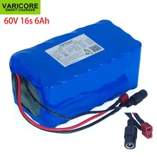 VariCore 16S2P 60V 6Ah 18650 Li-ion Battery Pack 67.2V 6000mAh Ebike Electric bicycle Scooter with 20A discharge BMS 1000Watt цена VariCore 16S2P 60V 6Ah 18650 Li-ion Battery Pack 67.2V 6000mAh Ebike Electric bicycle Scooter with 20A discharge BMS 1000Watt цены онлайн