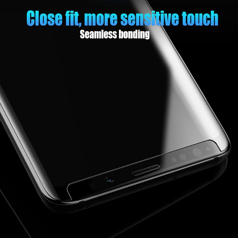 Изогнутое закаленное стекло для Samsung Galaxy S20 S10 S9 S8 Plus S7 Edge Note 8 9 10 20|Защитные стёкла и