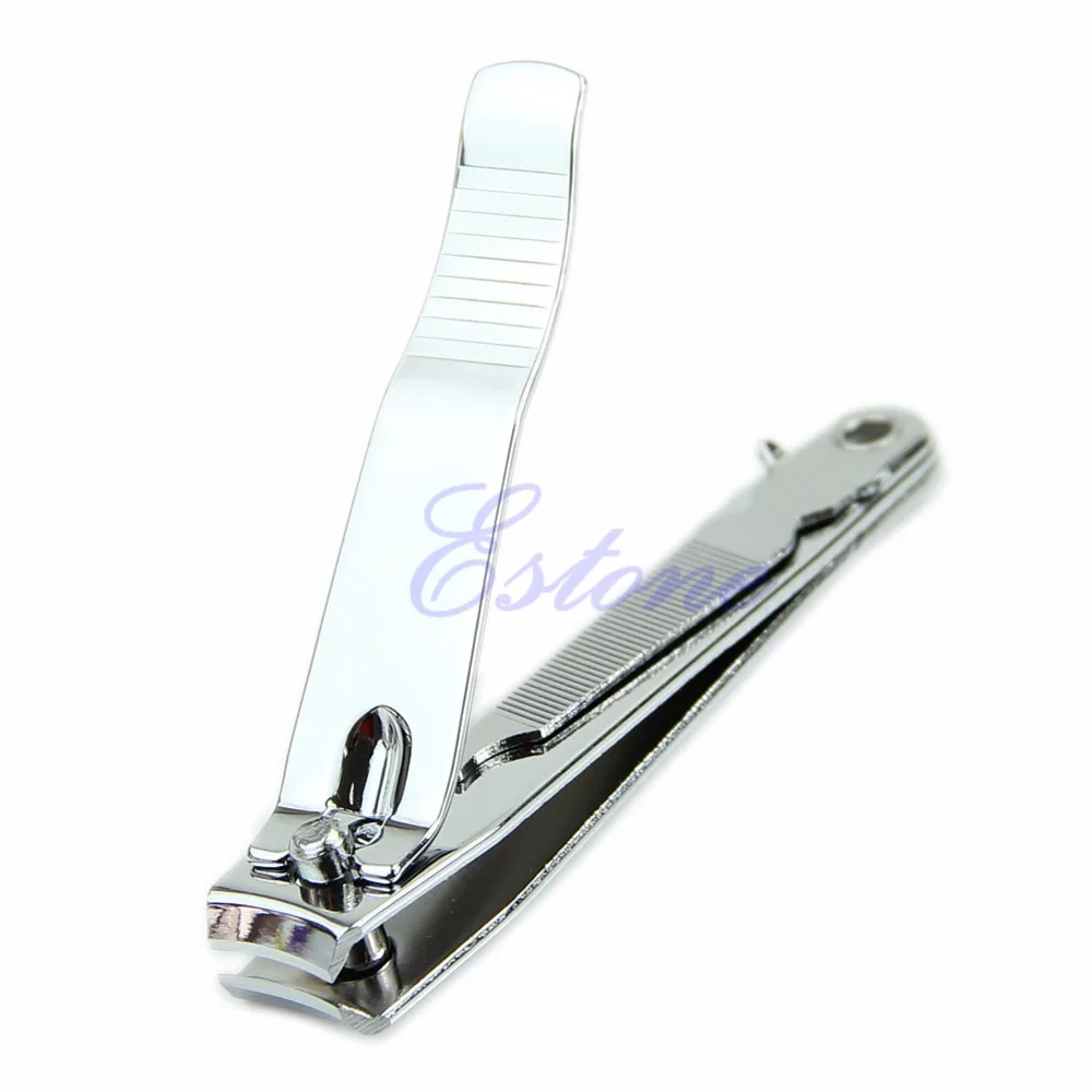 Nail Clippers Tools Toe Finger Scissors Trimmer Stainless Steel With