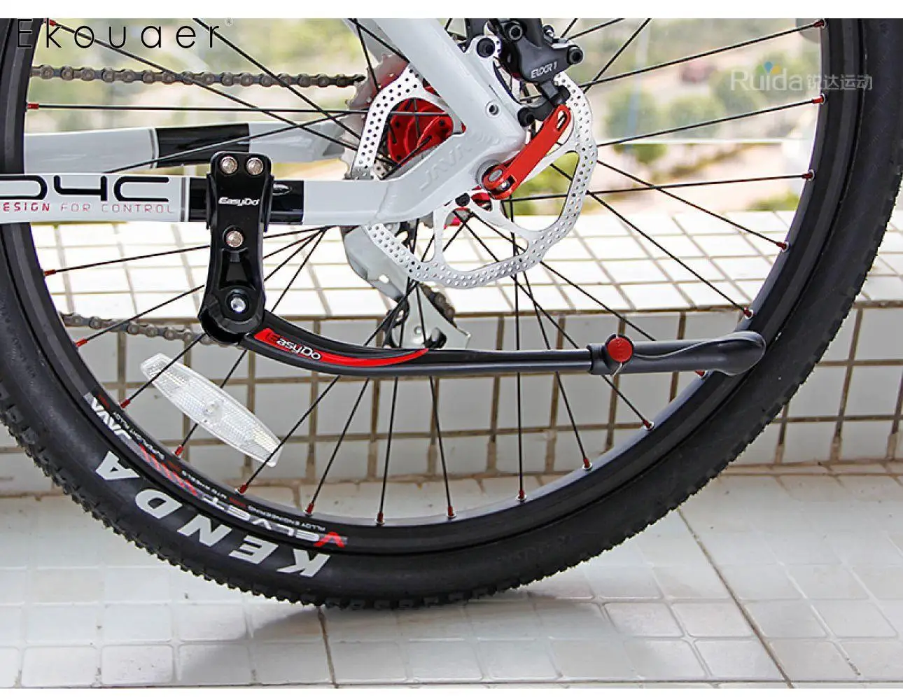 Frugal Mtb Bike Bicycle Kickstand Parking Rack 24-28 Mountain Bike 700c Road Bike Support Legs Side Kick Stand Foot Brace Ka-39 New Cycling Sports & Entertainment