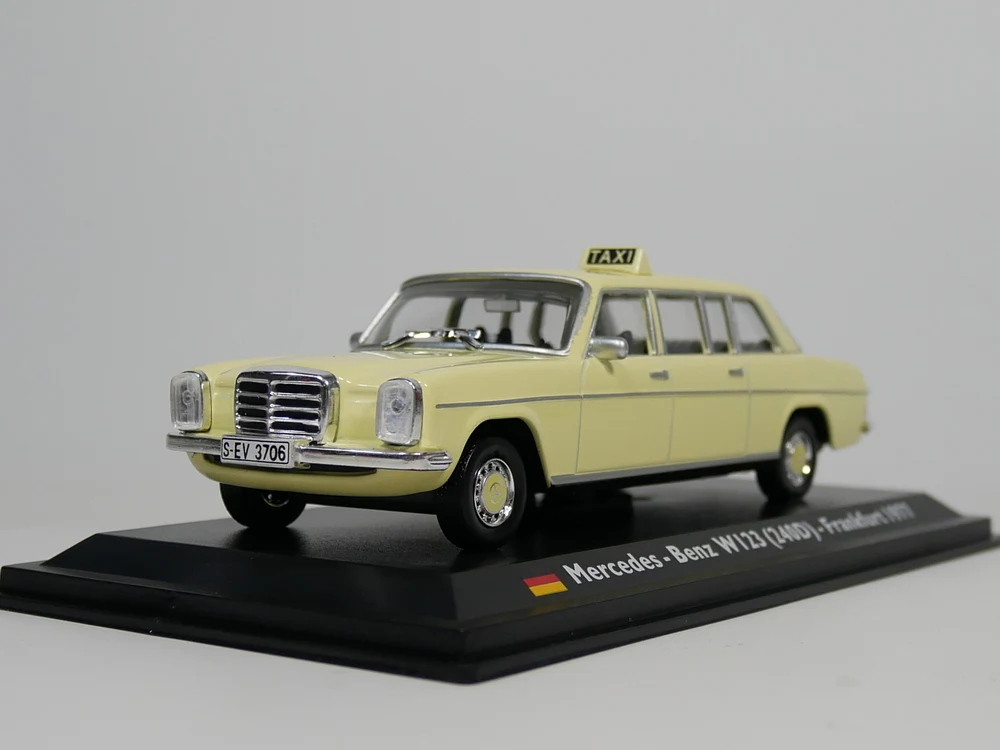 Leo модель 1:43 Германия такси-Frankfurt taxi 1977-W123(240D)-литая модель автомобиля