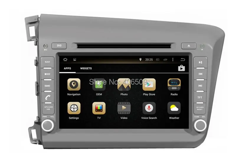 Clearance Android 7.1 Car DVD Player for Honda Civic 2012 2013 with GPS Navigation Radio BT USB AUX WIFI Audio Stereo 4Core 1024*600 2 Clearance Android 7.1 Car DVD Player for Honda Civic 2012 2013 with GPS Navigation Radio BT USB AUX WIFI Audio Stereo 4Core 1024*600 2