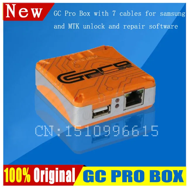 

2018 Newest GC Pro Box GC PRO BOX with 7 cabels For Samsung and MTK, ZTE,HUAWEI,CDMA ECT