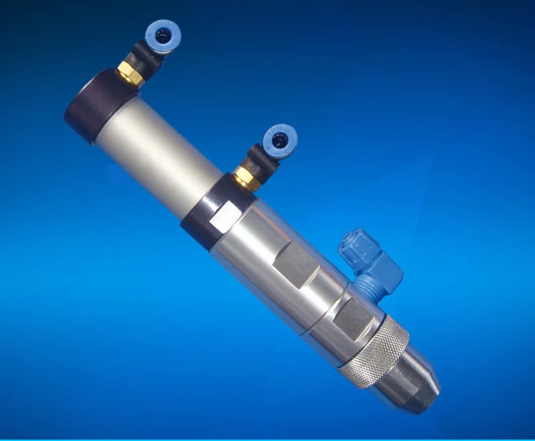 

Single component glue adhensive suction type large flow dispensing valve