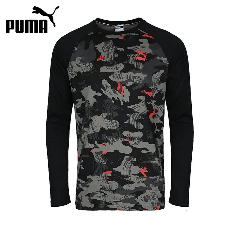 Original New Arrival 2018 PUMA Archive Graphic Raglan LS Men's T-shirts Long sleeve Sportswear Original New Arrival 2018 PUMA Archive Graphic Raglan LS Men's T-shirts Long sleeve Sportswear