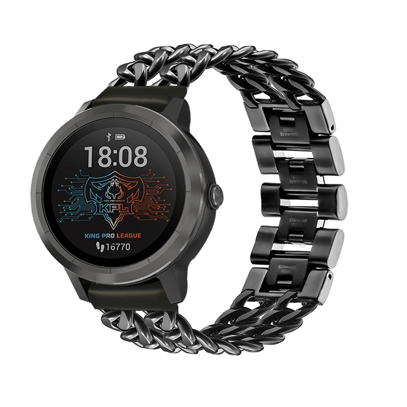 Ремешок для наручных часов Fenix 5 из нержавеющей стали для Garmin Fenix 5/5X/3 сменный ремешок для наручных часов - Цвет ремешка: Black