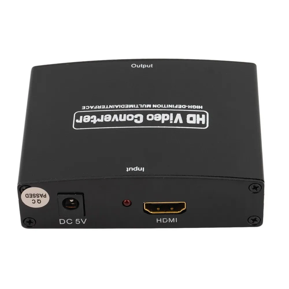 HDMI в RGB компонент(YPbPr) видео+ R/L аудио адаптер конвертер HD tv HD видео конвертер 2 канала LPCM 1,65 Гбит/с/165 МГц