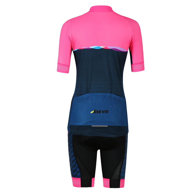 Женский комплект Джерси для велоспорта с коротким рукавом одежда Pro Team Road Bike & Mtb