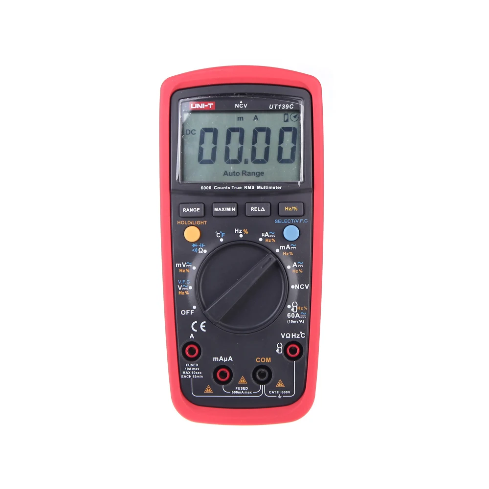 

Portable Digital Multimeters Mini AC/DC Voltage Meter Voltmeter AC Current Tongs Insulation Resistance Capacitance Diode Tester