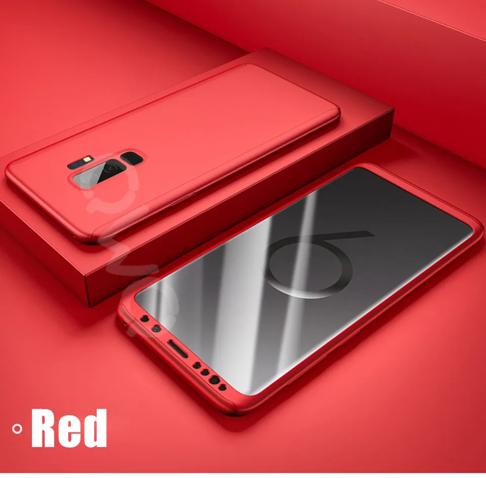 360 Degree Shockproof Case For Samsung Galaxy S9 S8 Plus Phone Cover For Samsung S8 S9 S7 Edge Protection Case Shell 6