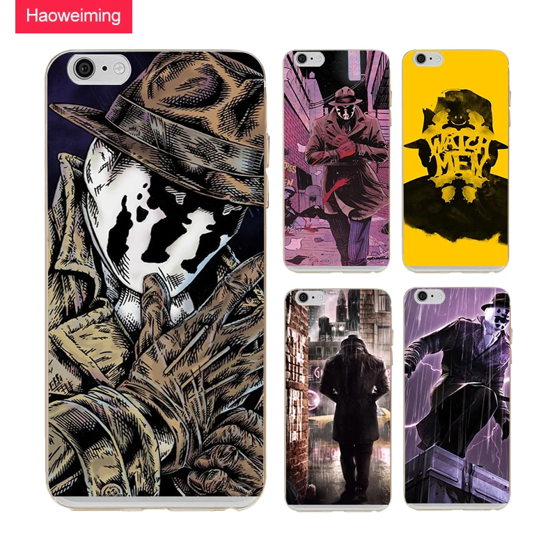 HaoweimingPouch Роршах Watchmen силиконовый чехол для LG G5 G6 K4 K8 K10 ЕС htc M9 M10 Desire 626 820 826 12 плюс U12