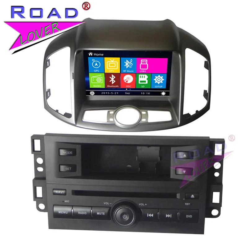 TOPNAVI Wince 6,0 два Din " Автомагнитола dvd-плеер для Chevrolet Captiva 2011 2012 2013 стерео gps Navi Авто Аудио Wifi MP3 - Размер экрана, дюймов: 8.0"