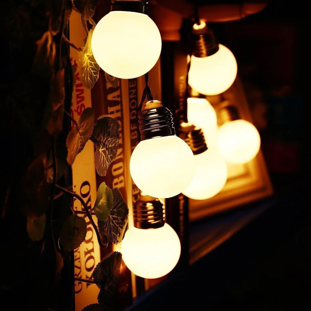 

1 Pcs String Lights Simulation Solar Energy Vintage Bulb String Bulb Decoration Light Bulb String for Party Birthday Wedding