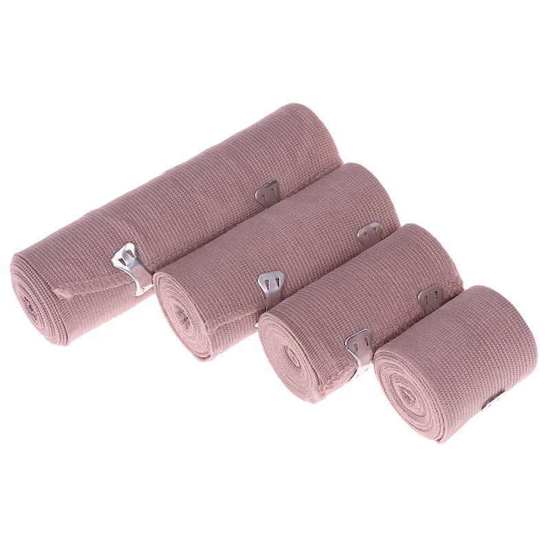 

1 Roll High Elastic Bandage Wound Dressing Outdoor Sports Sprain Treatment Bandage For First Aid Kits Tool Accessories
