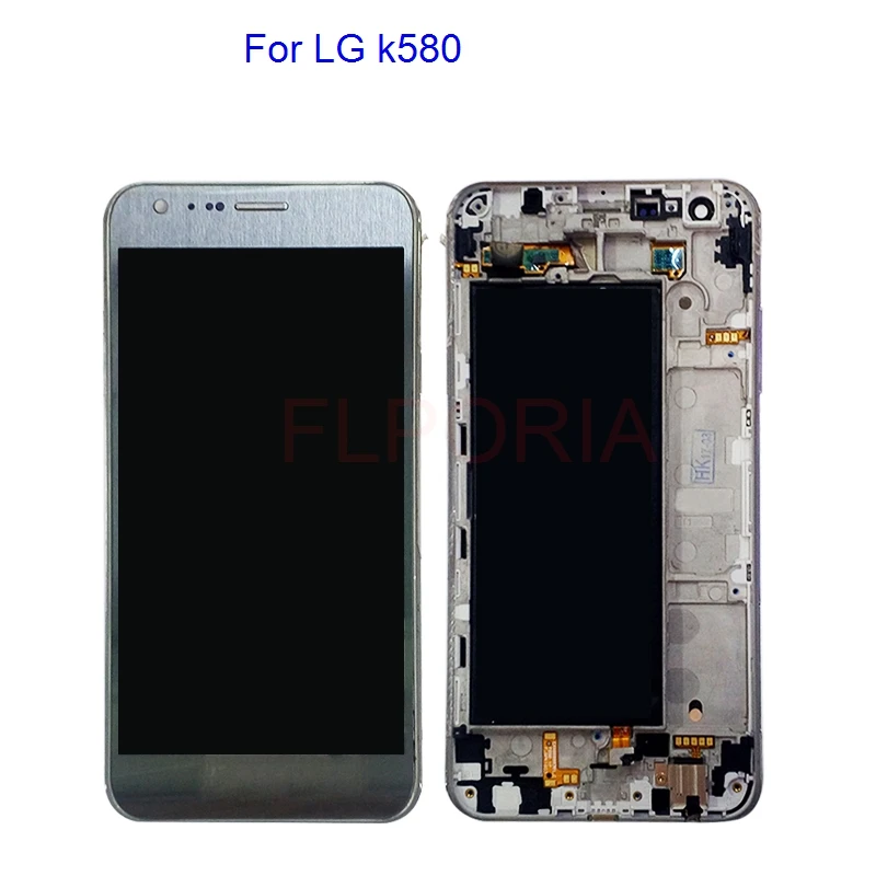 LG0006 For LG k580 LCD Display With Touch Screen Digitizer With Frame Assembly Original Replacement Parts(3)