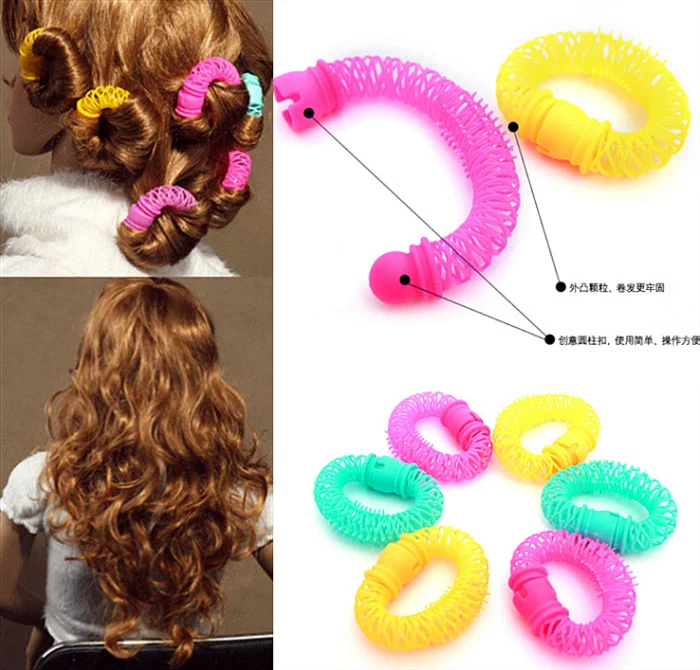 Professional Hair Roller Hair Care Device Circle Shaping Hair Curlers  Natural Curly Hair Styler Maker Multi Type For Choose - Hair Rollers -  AliExpress