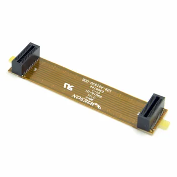 

For XFX ATI Asus Crossfire Interconnect Bridge Flex 100mm PCI-E 40pin Female to Female Cable 6111024000G