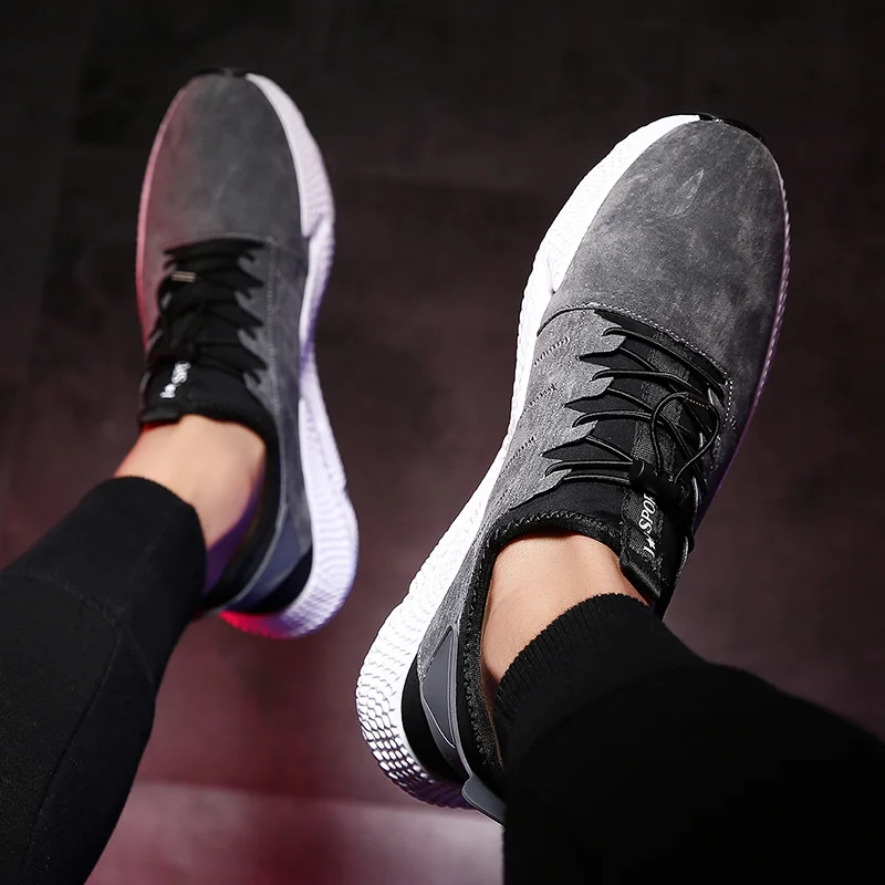 

New Fashion Trend Super Adult Casual Shoes SpringTrainer Shoes Men's Casual Shoes Hot Sale PU Suede High Quality Male Shoe