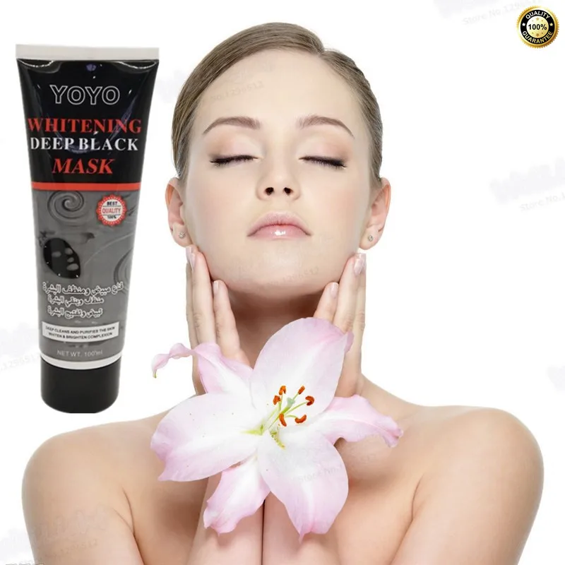 Original Korea Deep sea mud Black Mask Face Skin Care Beauty Facial Masks for Dark Spot