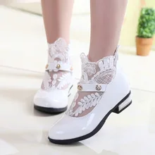 2016 new summer bébé filles chaussures princesse sandales enfants chaussures filles sandales 4-12 ans 16671