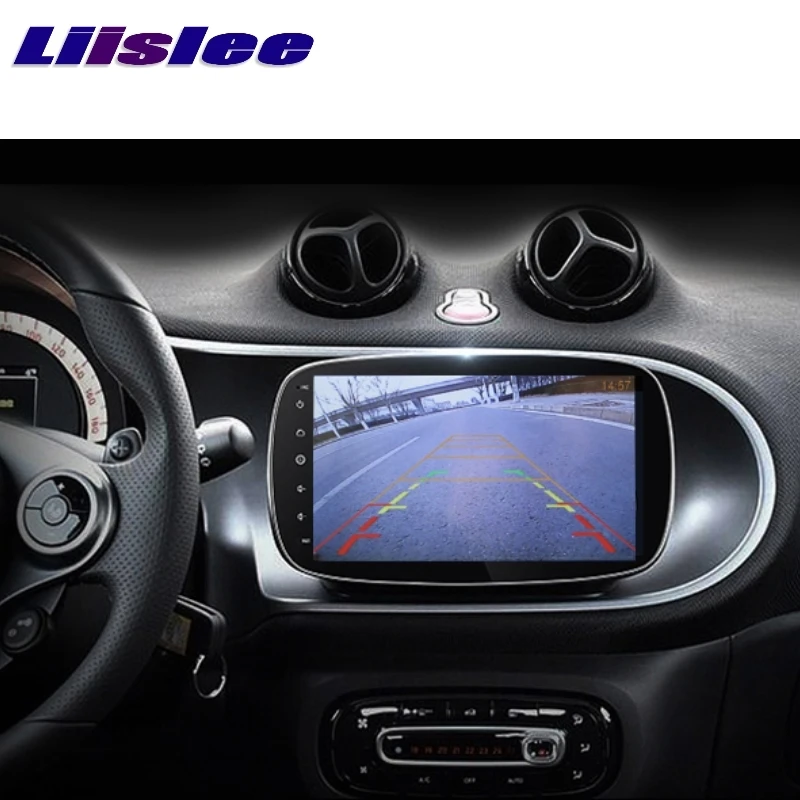 Автомобильный мультимедийный NAVI CarPlay для Mercedes Benz MB для Smart Fortwo C453 A453 радио Экран gps навигации