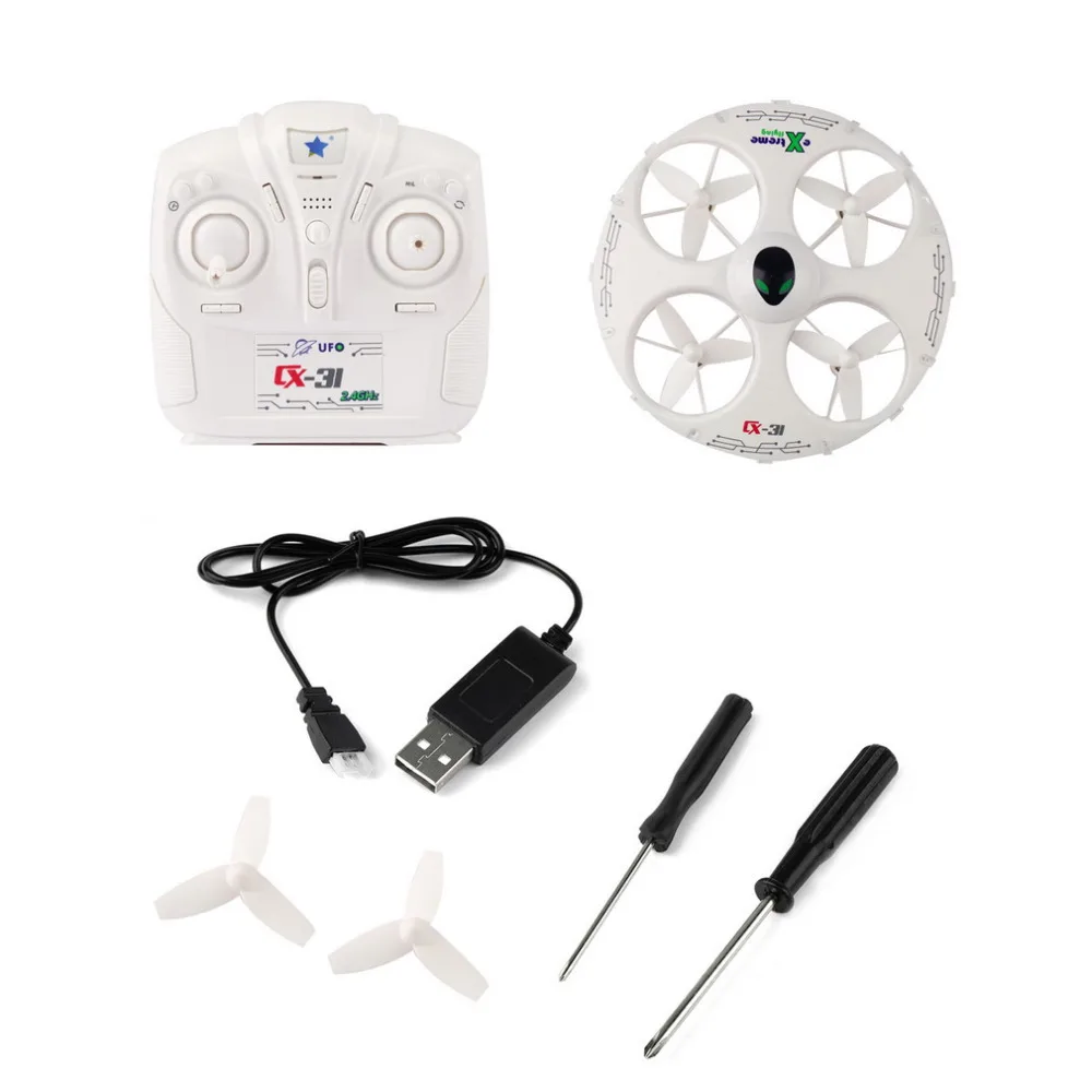 CX 31 2 4G 4 3D Eversion With Headless Mode RC Quadcopter Mini UFO Wholesale New