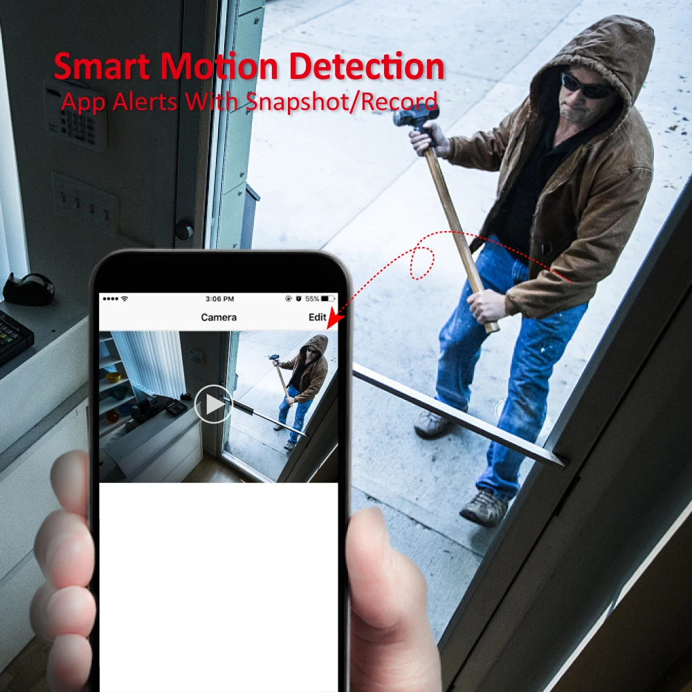 Einnov 8 каналов 1080P 2 МП беспроводной наружный фоторегистратор Wi Fi Ip комплект